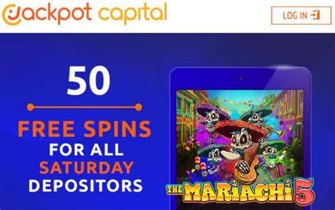 Jackpot Capital Casino 50 Free Spins N.